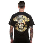 Lucky 13 Booze, Bikes & Broads t-shirt black Size M