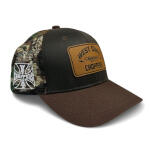WCC Hunter Trucker cap brown/camo One size fits most