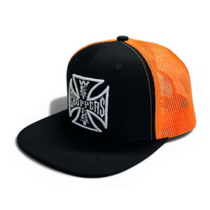 WCC OG Flatbill cap black/orange One size fits most