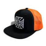 WCC OG Flatbill cap black/orange One size fits most