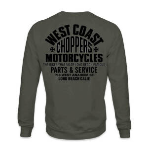 WCC Parts sweatshirt olive green Size 2XL