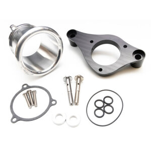 Feuling, 3" 70mm ID velocity stack. With backing...