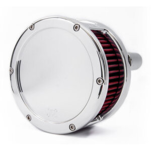 Feuling, BA air cleaner, Chrome. Solid cover