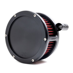 Feuling, BA air cleaner kit. Black. Solid cover