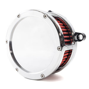 Feuling, BA air cleaner kit, Chrome. Solid cover