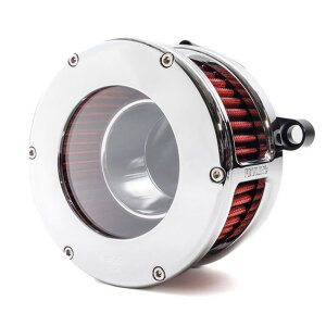 Feuling, BA air cleaner kit, Chrome. Clear cover