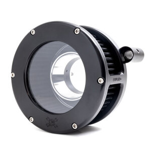 Feuling, BA air cleaner kit. Black. Clear cover