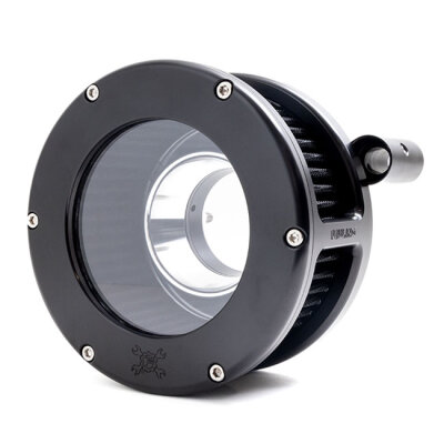 Feuling, BA air cleaner kit, Black. Clear cover