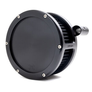 Feuling, BA air cleaner kit. Black. Solid cover