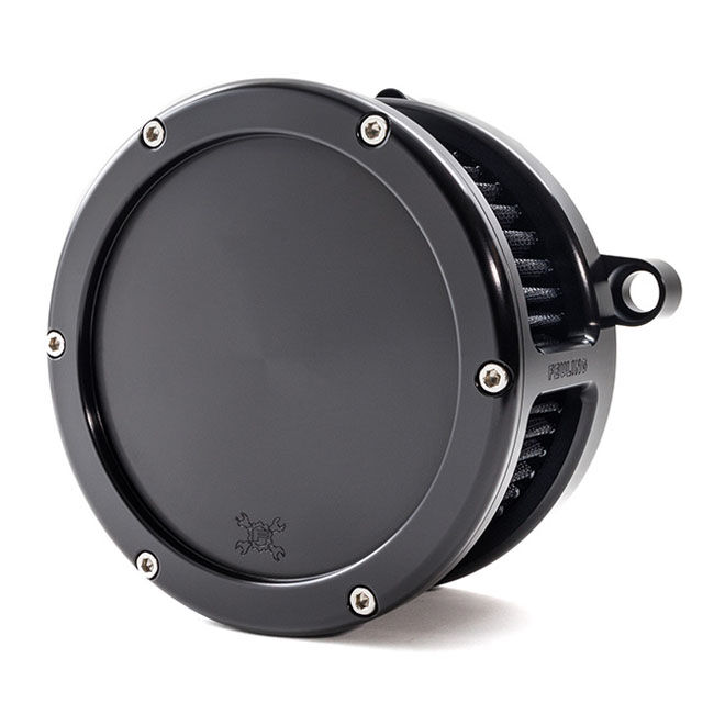 Feuling, BA air cleaner kit, Black. Solid cover