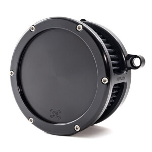 Feuling, BA air cleaner kit, Black. Solid cover