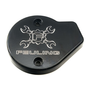 Feuling, timer cover. Gear Cross Wrench. Black CC