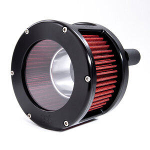 Feuling, BA Race Series air cleaner. Black. Clear cover