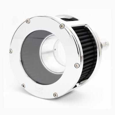 Feuling, BA Race Series air cleaner. Chrome. Clear cover