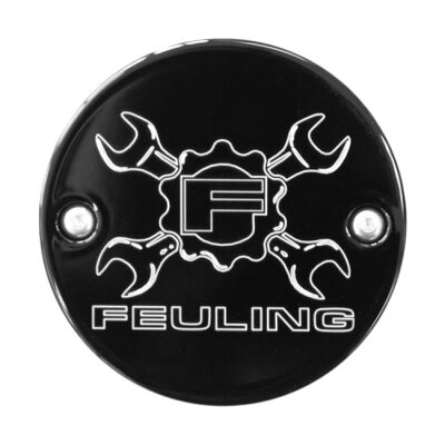 Feuling, point cover. Gear Cross Wrench. Black CC