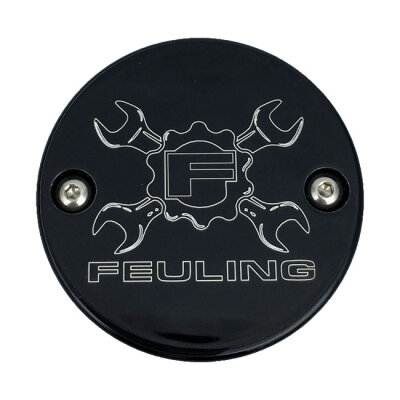 Feuling, point cover. Gear Cross Wrench. Black CC
