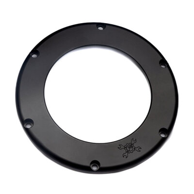 Feuling, replacement BA air filter cover. Black. Clear