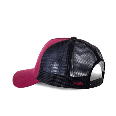 Von Dutch Heritage cap california bordeaux/black One size fits most