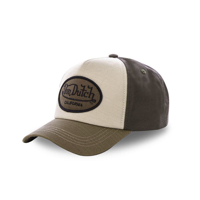 Von Dutch Permament cap 3-coloured marron 1 One size fits most
