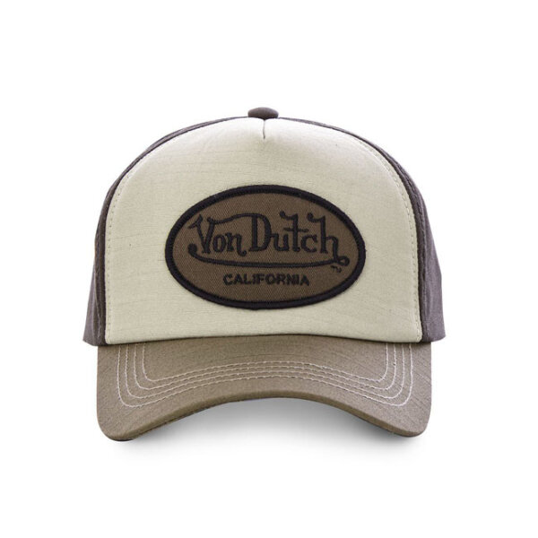 Von Dutch Permament cap 3-coloured marron 1 One size fits most