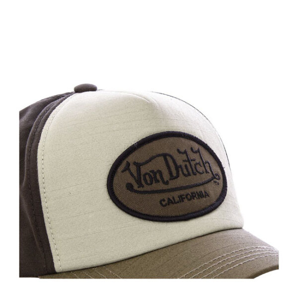 Von Dutch Permament cap 3-coloured marron 1 One size fits most