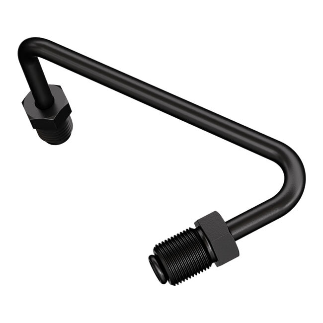 Goodridge, pipe fitting 90 & 125° angle, S-bend. Black