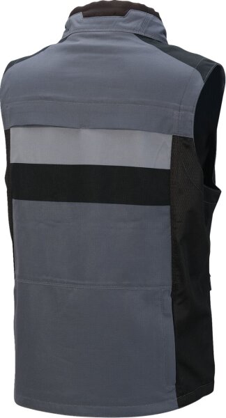 Vest Moto Moose Gray/black Md