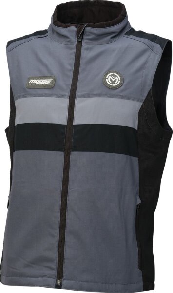Vest Moto Moose Gray/black 3xl