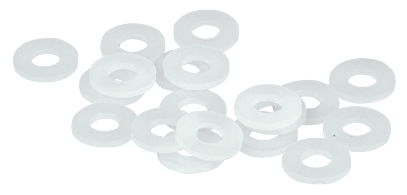 25pck Nylon Washer 1/4"x9/16"x1/16" (ES)