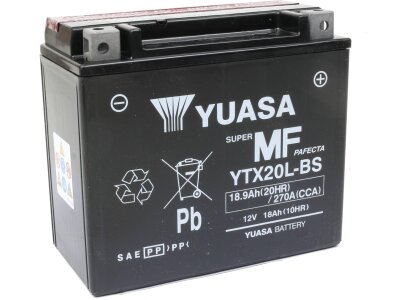 Maintance Free YTX20-BS Batterie Dry Battery with Acid Pack AGM 270 A 18.0 Ah  inkl. 7,50 Euro Batteriepfand inkl. 7,50 Euro Batteriepfand
