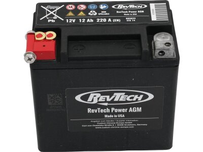 ETX14 Power Batterie AGM, 220 A, 12.0 Ah  inkl. 7,50 Euro Batteriepfand inkl. 7,50 Euro Batteriepfand