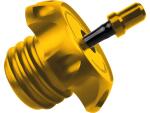 Performance Vented Gas Cap Gold Anodized