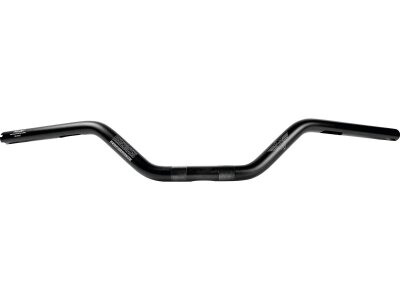 Performance Clubstyle Moto Mid Bar Aluminium Handlebar 3-Hole Black Satin 1" Throttle By Wire