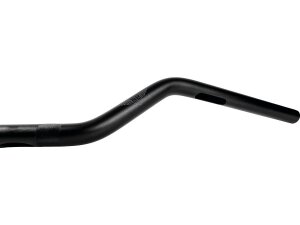 Performance Clubstyle Moto Mid Bar Aluminium Handlebar 3-Hole Black Satin 1" Throttle By Wire