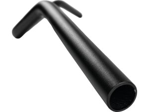 Performance Clubstyle Moto Mid Bar Aluminium Handlebar 3-Hole Black Satin 1" Throttle By Wire