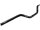 Performance Clubstyle Moto Mid Bar Aluminium Handlebar 3-Hole Black Satin 1" Throttle By Wire