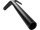 Performance Clubstyle Moto Mid Bar Aluminium Handlebar 3-Hole Black Satin 1" Throttle By Wire