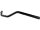 Performance Clubstyle Moto Mid Bar Aluminium Handlebar 3-Hole Black Satin 1" Throttle By Wire