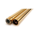 CC Eng. 41mm fork tubes, TNC gold. 22-1/4" OAL