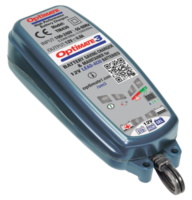 Optimate 3 12V Battery Charger/Saver (GB)
