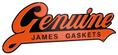 Genuine James Gaskets Emb. Shop Sign