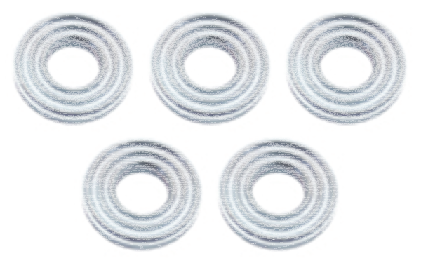 5pck Locating Washer for Pivot Stud FL49 (ES)