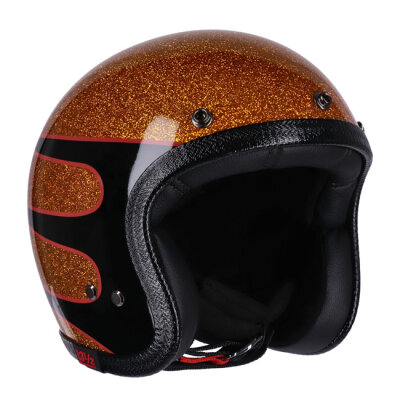 13 1/2 Skull bucket helmet Superior metal flake Size XS
