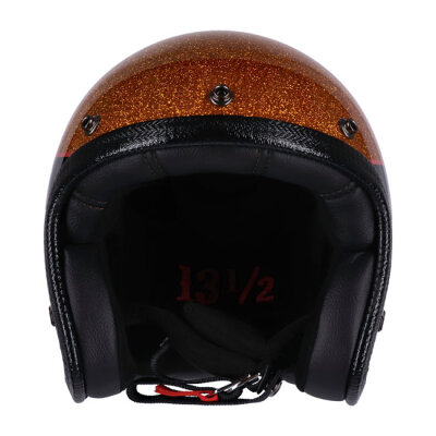 13 1/2 Skull bucket helmet Superior metal flake Size XS
