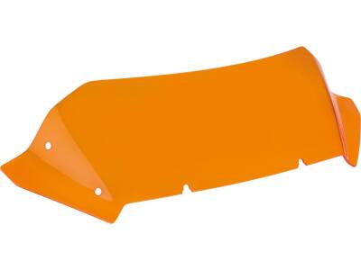 Replacement Windscreen for Helix Touring Models Sport; Length 205 mm x Width 645 mm Orange