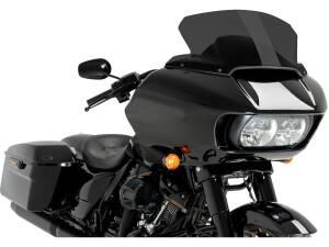 Replacement Windscreen for Rushmore Road Glide Models Touring; Length 280 mm x Width 665 mm Dark Tinted