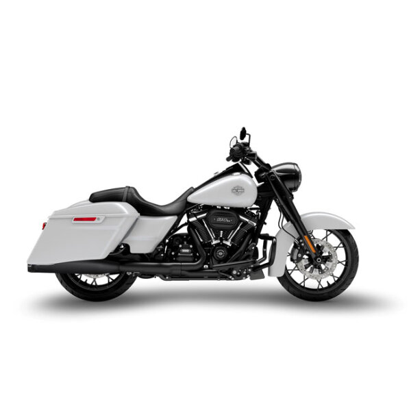 Zard, FLHTK Slip-On mufflers set. Black stainless