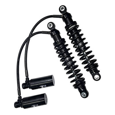 ** Bitubo, Twin shocks adjustable. 12,4"