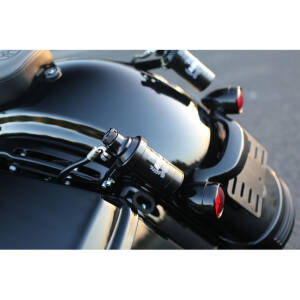 ** Bitubo, Twin shocks adjustable. 12,4"