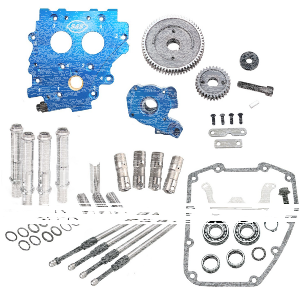 No cam Cam chest kit gear TC99-06 Chrome (DE)